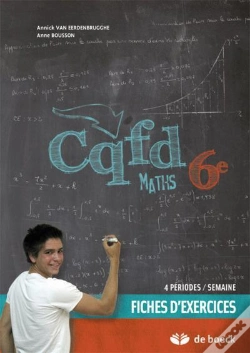 Capa do artigo Cqfd Maths 6eme 4 Per./Sem. - Fiches D'Exercices