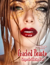Capa do artigo Cracked Beauty Grayscale Coloring Book