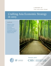 Crafting Asia Economic Strategy In 2013