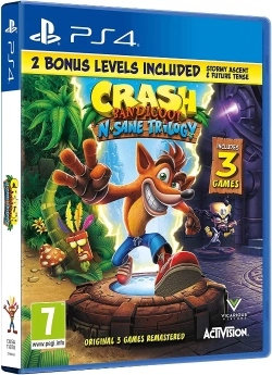 Capa do artigo Crash Bandicoot N. Sane Trilogy PS4