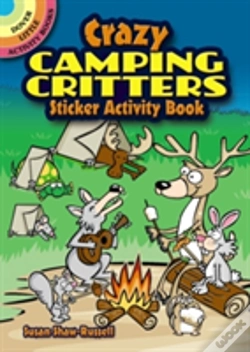 Capa do artigo Crazy Camping Critters Sticker Activity Book