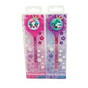 Capa do artigo Crazy Chic Eyeshadow & Lip Liner Flowers Purple Sortido Clementoni 18902