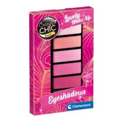 Capa do artigo Crazy Chic Eyeshadow Romantic Clementoni 18908
