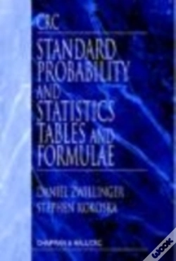 Capa do artigo Crc Standard Probability And Statistics Tables And Formulae