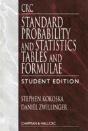 Crc Standard Probability And Statistics Tables And Formulae, Student Edition - Preview