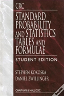 Capa do artigo Crc Standard Probability And Statistics Tables And Formulae, Student Edition