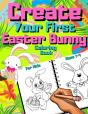 Create Your First Easter Bunny Coloring Book For Kids Ages 1-4 - Preview