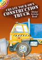 Create Your Own Construction Truck Sticker Activity Book - Preview