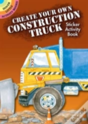 Capa do artigo Create Your Own Construction Truck Sticker Activity Book