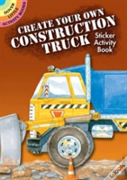 Capa do artigo Create Your Own Construction Truck Sticker Activity Book
