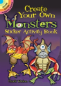 Create Your Own Monsters Sticker Activity Book - Preview