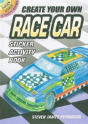 Create Your Own Race Car Sticker Activity Book - Preview
