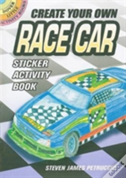 Capa do artigo Create Your Own Race Car Sticker Activity Book