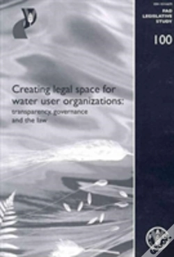 Capa do artigo Creating Legal Space For Water Use Organizations