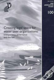 Capa do artigo Creating Legal Space For Water Use Organizations
