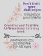 Creative And Positive Affirmations Coloring Book - Preview