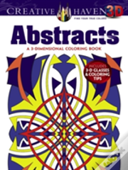 Creative Haven 3-D Abstracts Coloring Book