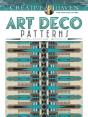Creative Haven Art Deco Patterns Coloring Book - Preview