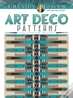 Capa do artigo Creative Haven Art Deco Patterns Coloring Book