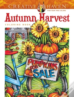 Capa do artigo Creative Haven Autumn Harvest Coloring Book