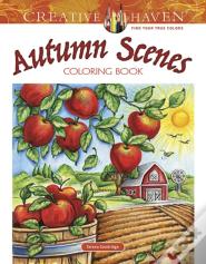 Creative Haven Autumn Scenes Coloring Book