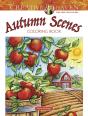 Creative Haven Autumn Scenes Coloring Book - Preview