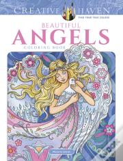 Creative Haven Beautiful Angels Coloring Book