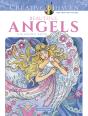 Creative Haven Beautiful Angels Coloring Book - Preview