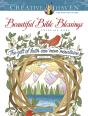 Creative Haven Beautiful Bible Blessings Coloring Book - Preview