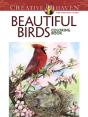 Creative Haven Beautiful Birds Coloring Book - Preview