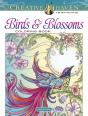 Creative Haven Birds And Blossoms Coloring Book - Preview