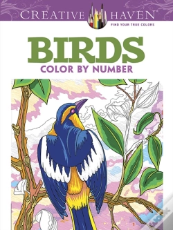 Capa do artigo Creative Haven Birds Color By Number Coloring Book