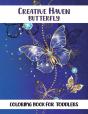 Creative Haven Butterfly Coloring Book For Toddlers - Preview