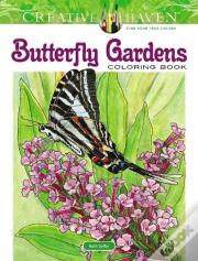 Creative Haven Butterfly Gardens Coloring Book