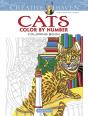 Creative Haven Cats Color By Number Coloring Book - Preview