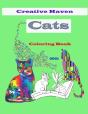 Creative Haven Cats Coloring Book 2021 - Preview