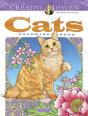Creative Haven Cats Coloring Book - Preview