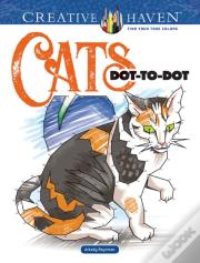 Creative Haven Cats Dot-To-Dot