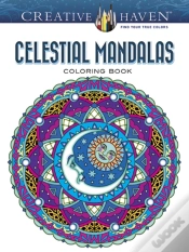 Capa do artigo Creative Haven Celestial Mandalas Coloring Book