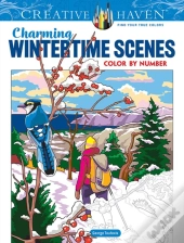 Creative Haven Charming Wintertime Scenes Color By Number