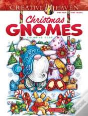 Capa do artigo Creative Haven Christmas Gnomes Coloring Book