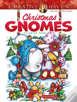 Capa do artigo Creative Haven Christmas Gnomes Coloring Book