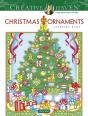 Creative Haven Christmas Ornaments Coloring Book - Preview