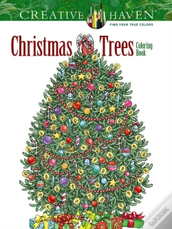 Capa do artigo Creative Haven Christmas Trees Coloring Book