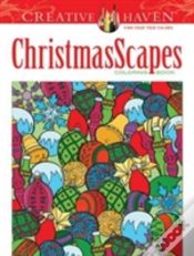Capa do artigo Creative Haven Christmasscapes Coloring Book