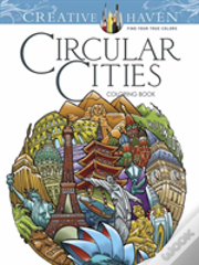 Creative Haven Circular Cities Coloring Book