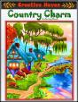 Creative Haven Country Charm Coloring Book - Preview