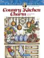Creative Haven Country Kitchen Charm Coloring Book - Preview