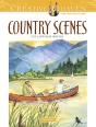 Creative Haven Country Scenes Coloring Book - Preview