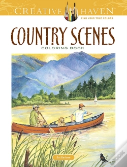 Capa do artigo Creative Haven Country Scenes Coloring Book
